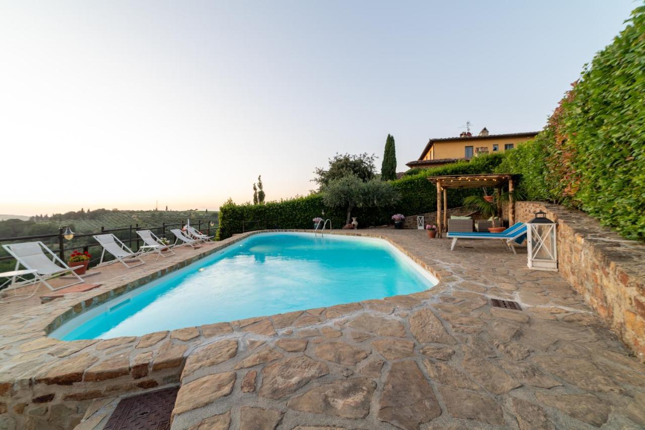 Podere Vergianoni Immerso Nelchianti Con Piscina Tavarnelle Val di Pesa ภายนอก รูปภาพ